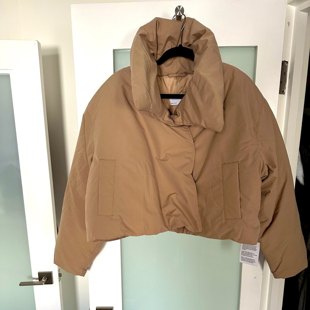 Cropped Puffer Jacket NWT